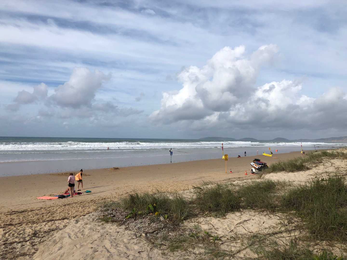 High tides and high waves mean high risk for beach drivers