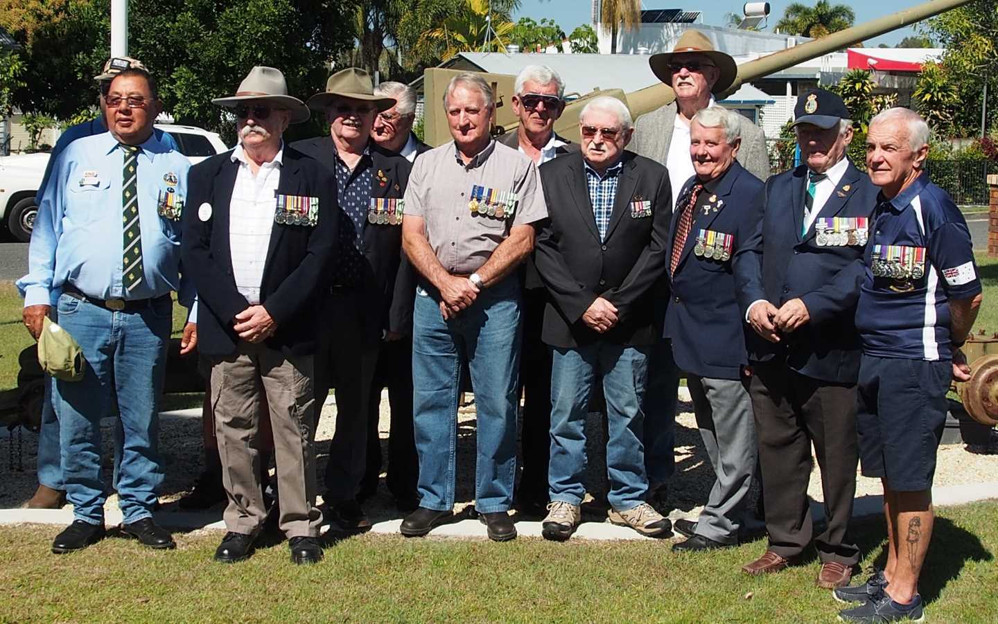 Vietnam Veterans Day was acknowledged at Tin Can Bay ANZAC Memorial Park