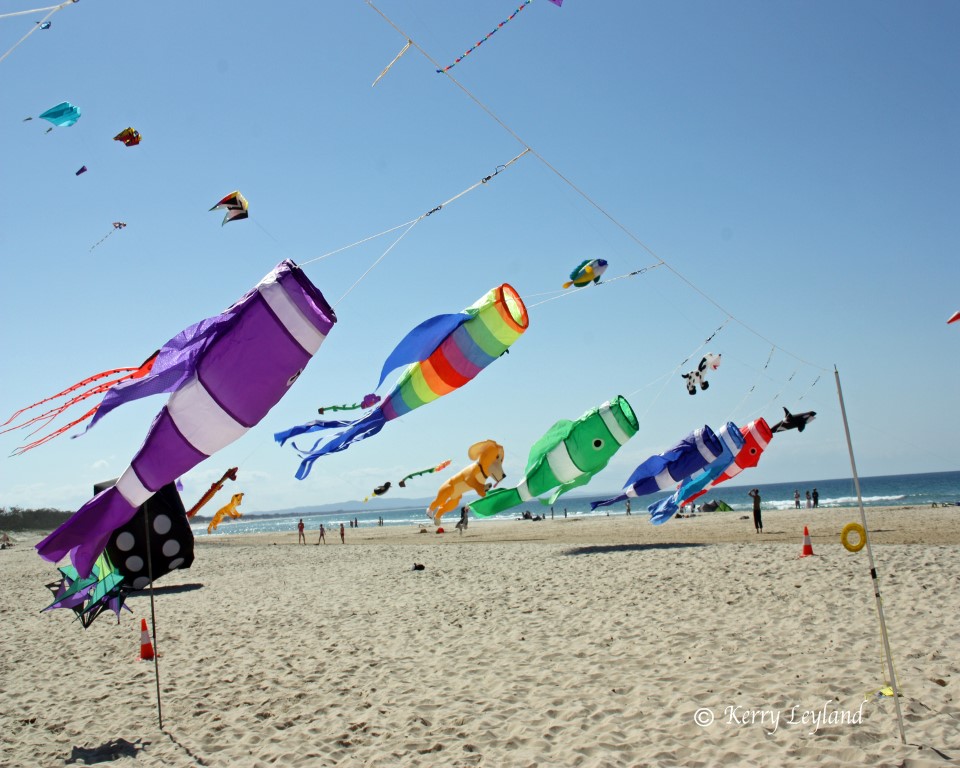Rainbow Beach Lion’s Club Annual Kite festival hits the skies