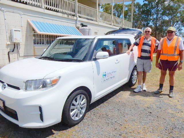 Meals on Wheels Delivery volunteers Steve Lawler and Don Collins - could you spare a few hours a week? 