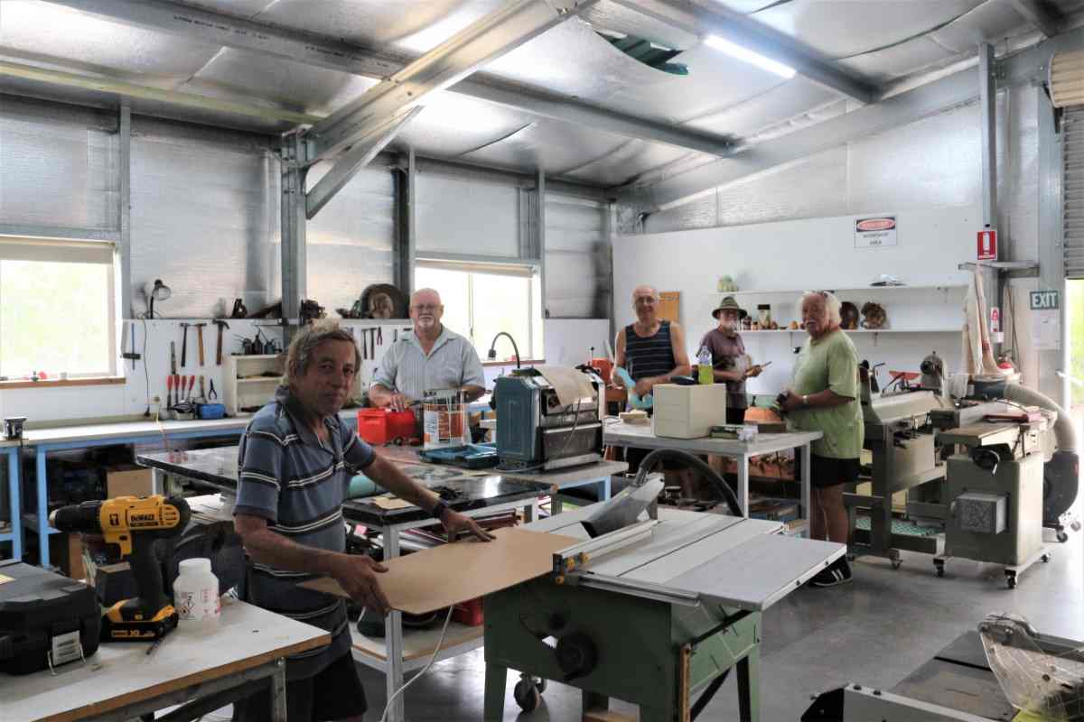 Men's Shed - April 2022