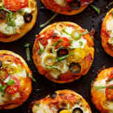 Mini English Muffin Pizzas