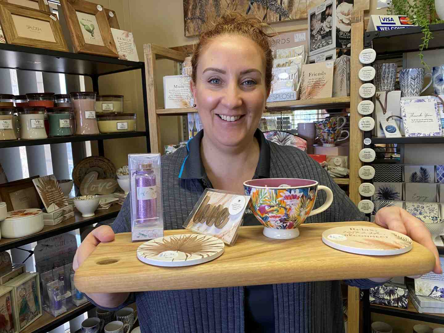Jenni Dawson says Cooloola Coast Furniture and Bedding has lots of tempting presents in their new giftware corner - even if you are on a budget! 