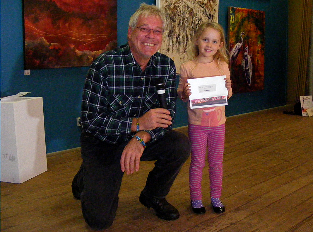Bruce with Junior 3rd place Kaitlyn Watson