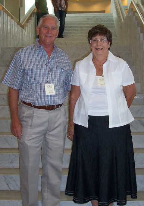 Nev and Jan Holt send apologies and farewells to all their friends in Rainbow Beach