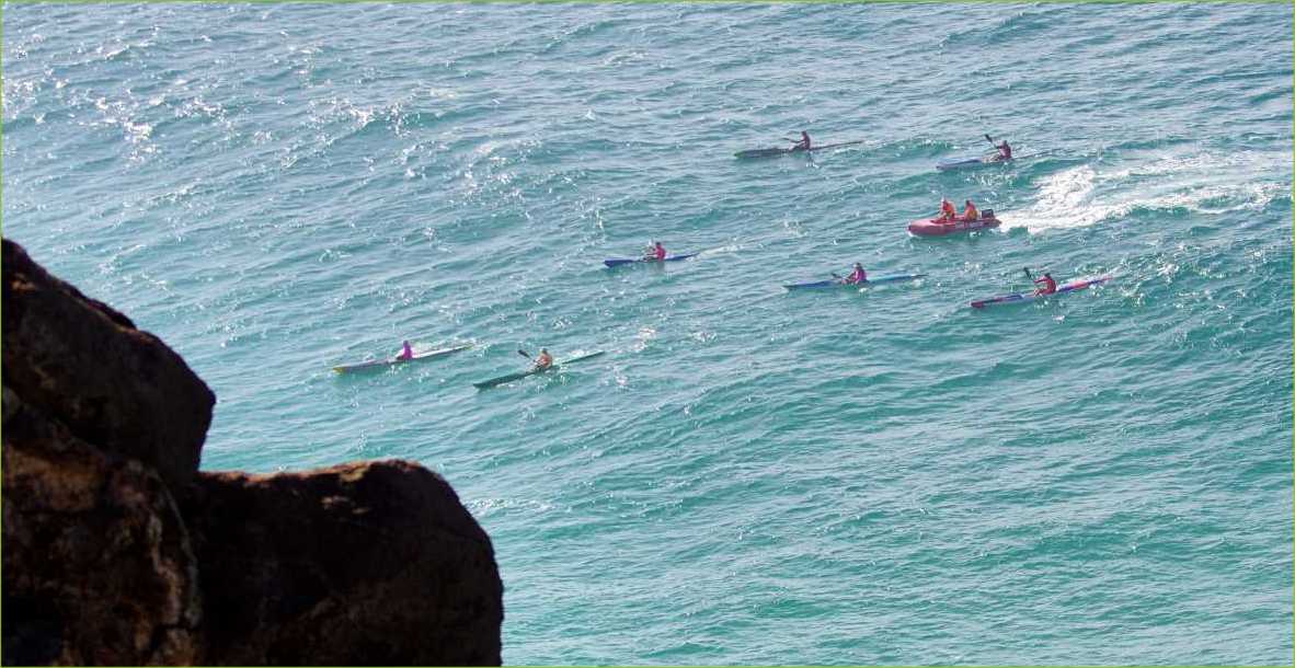 Paddlers navigate Indian Head