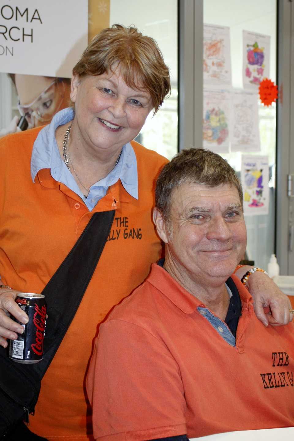 Terri and Bruce Geissmann at the final Rainbow Beach Pig Day Out