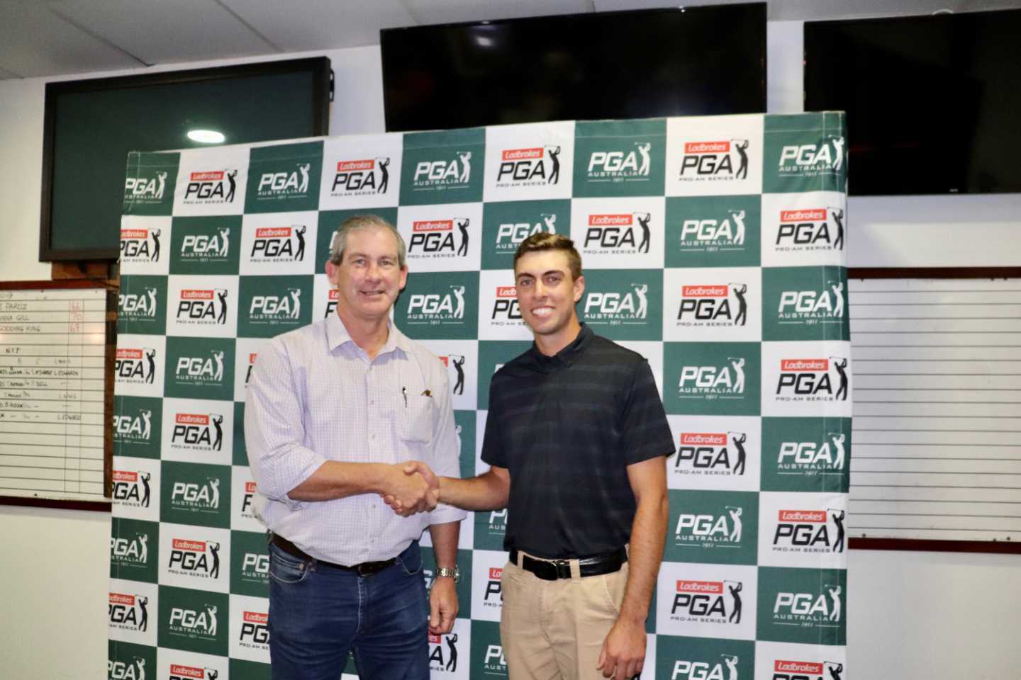 Professional winner - Justin Warren 62 Gross