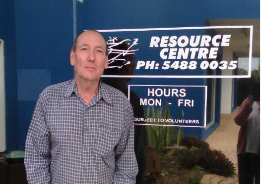 Resource Center Volunteer Lewis Kelly