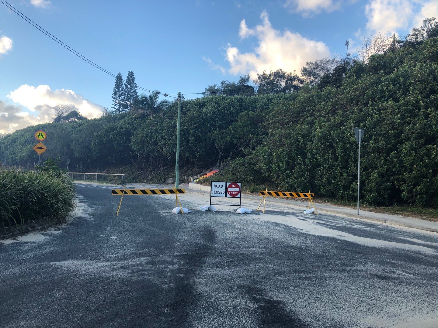 News of the beach access closures were shared with disbelief in early April