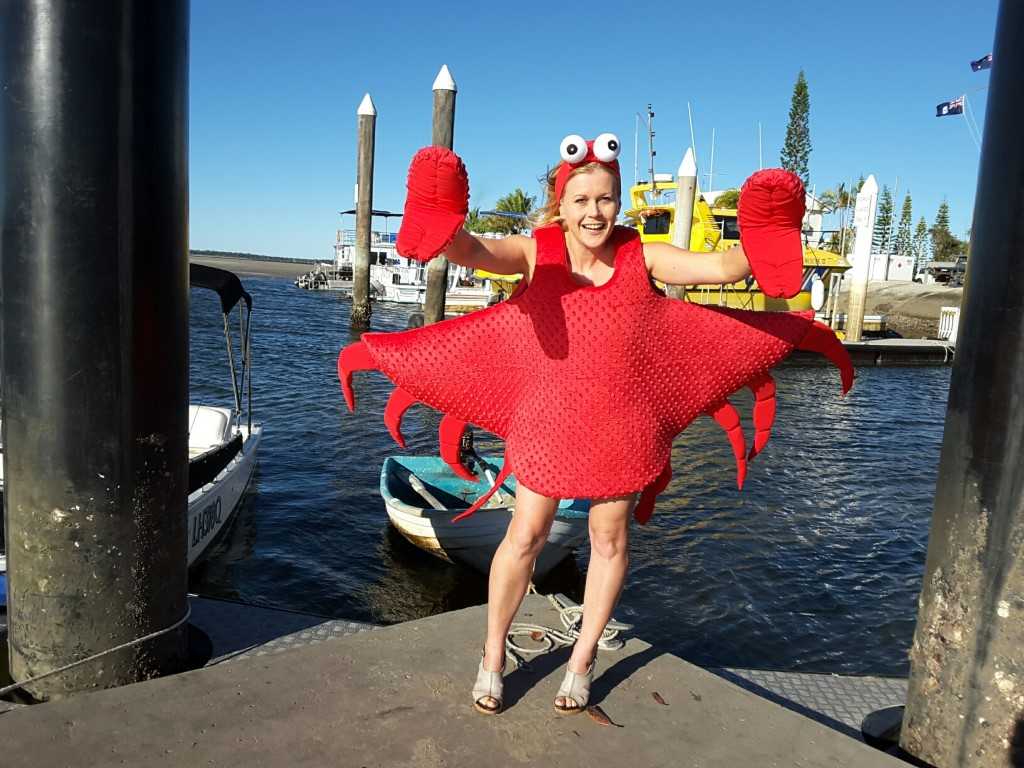 Yvonne Jensen is the creator behind the new Seafood Festival mascot and characters