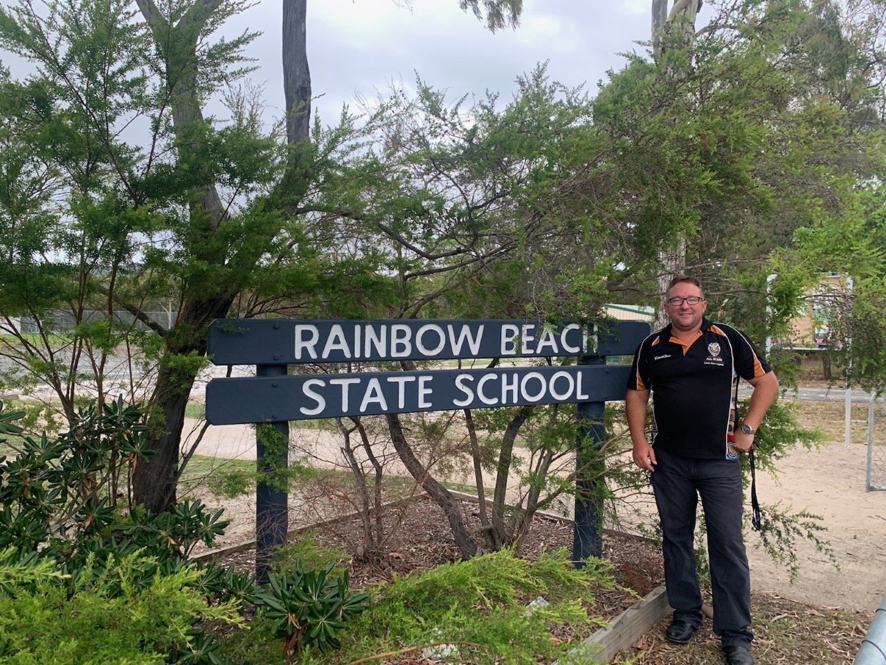 We welcome new Principal Steve Bennett back to Rainbow Beach 