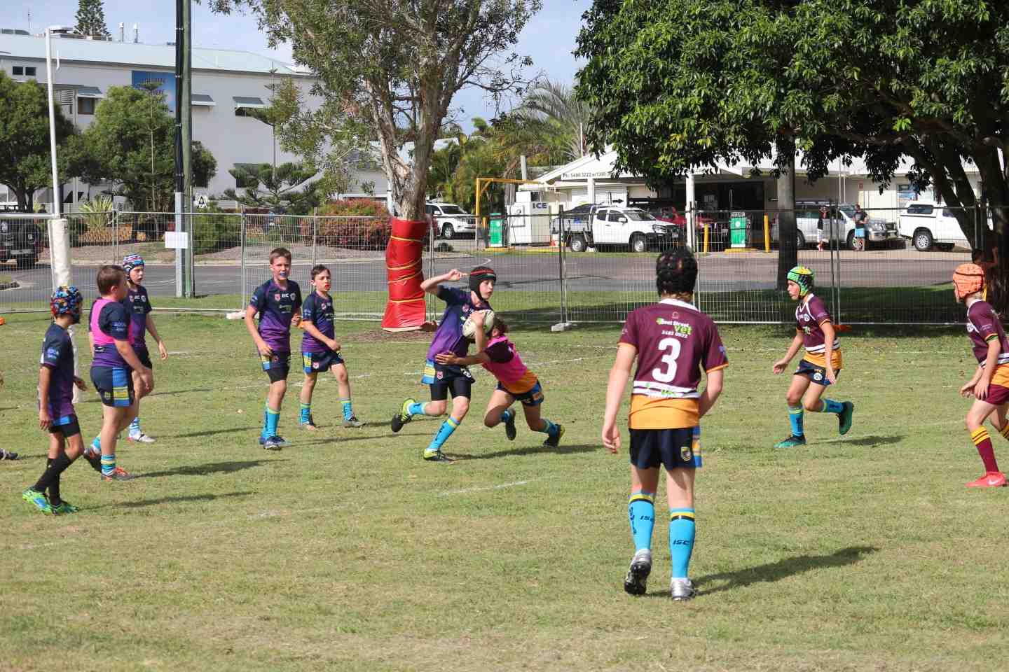 Great work from students who participated in the ‘Bush versus Beach’ Under 10s/11s football exhibition matches hosted at the