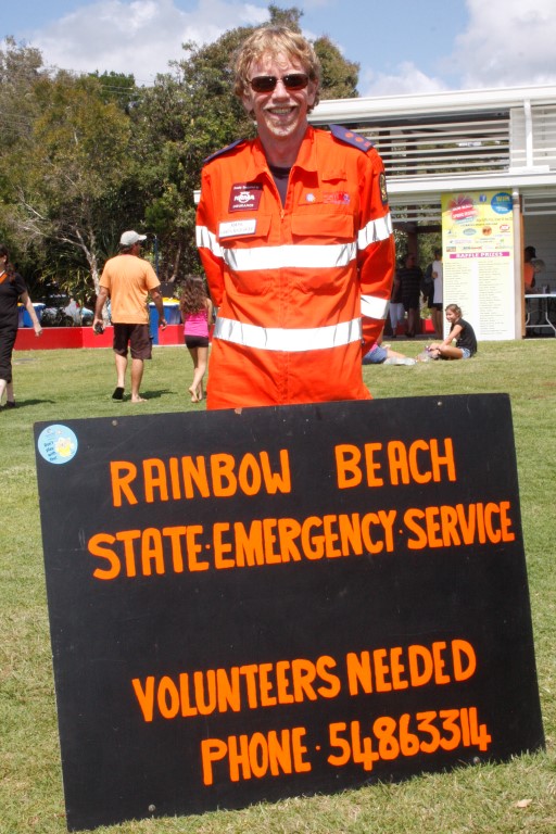 Mark Lawler encourages you to volunteer for the SES