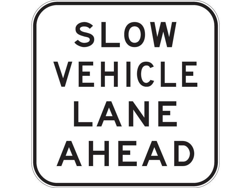 You find these stopping bays all over Australia, they would have been a economical solution for our coast - but now government has changed their mind, and there is no options forthcoming for slow traffic on our roads