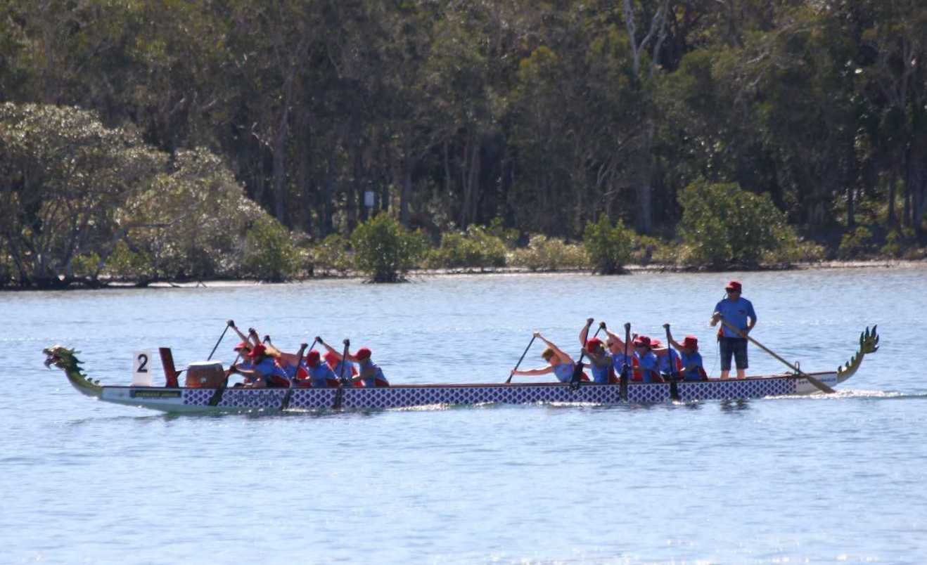 Come and join the friendly dragon boaters