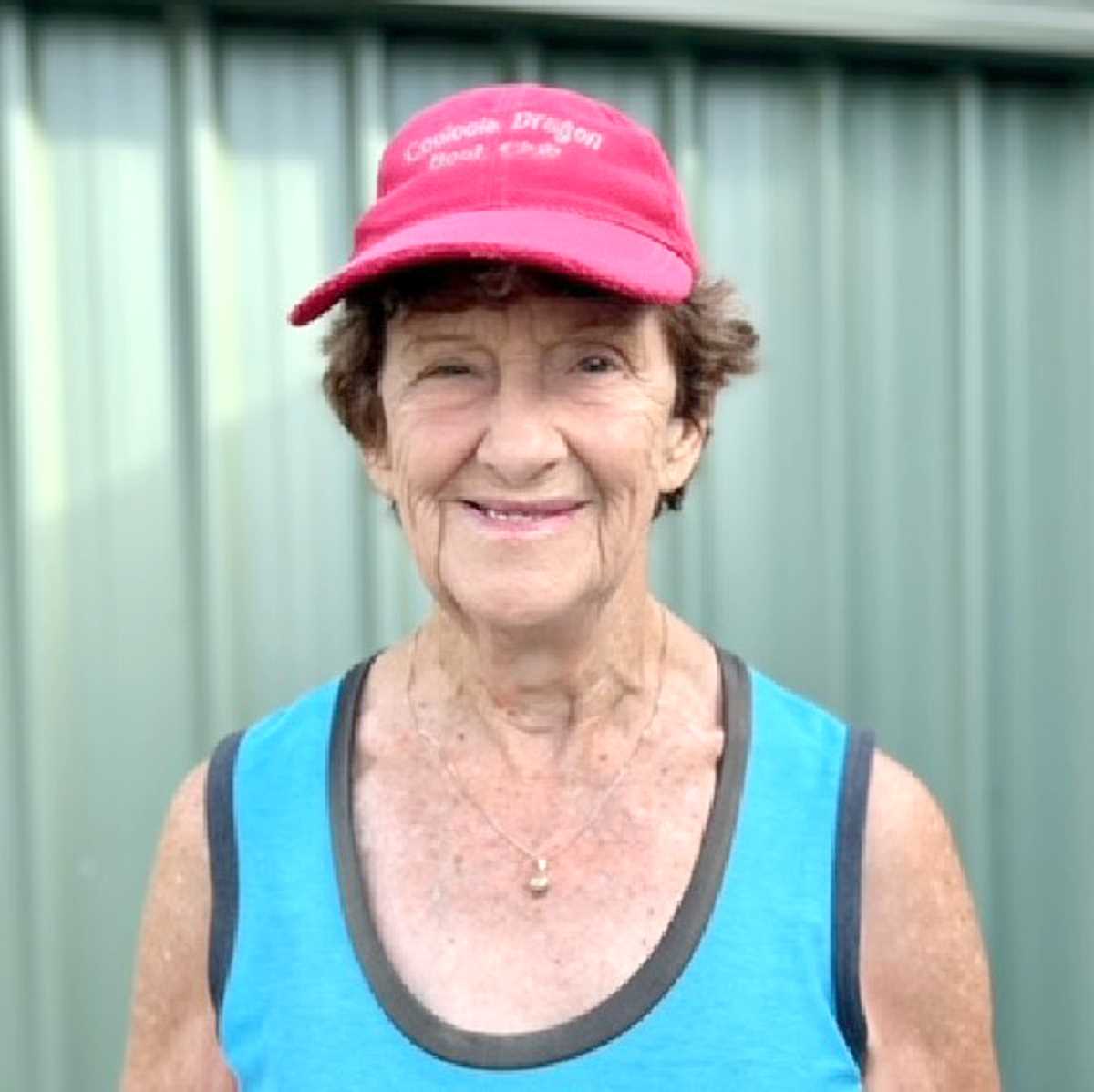 Club Secretary Elaine Dimock could be considered the backbone of the Dragon Boat club