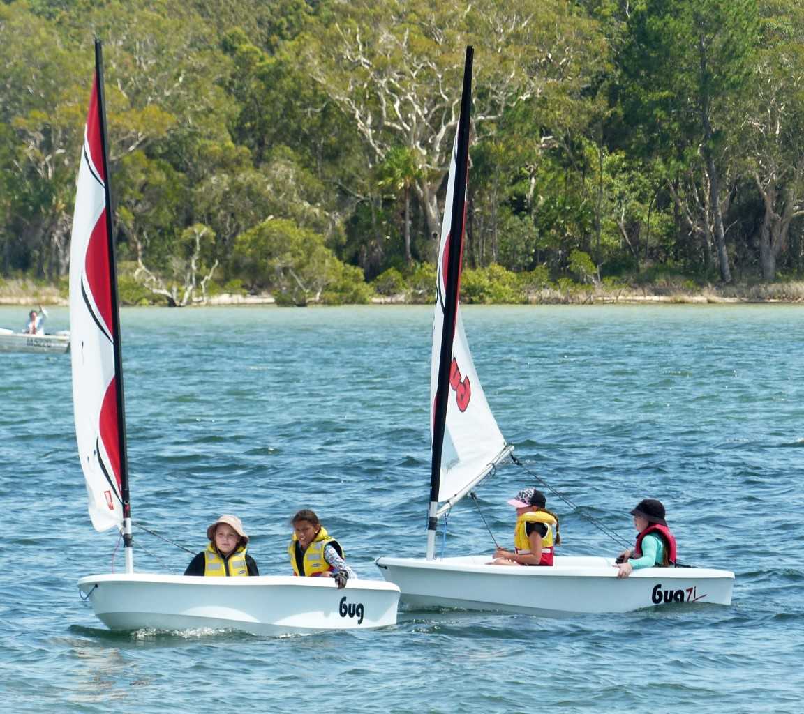 A four day "Discover Sailing" was held in the school holidays Image Julie Hartwig