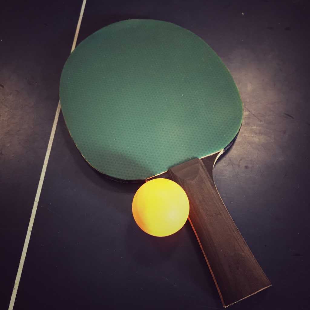 Table tennis begins at Rainbow Beach