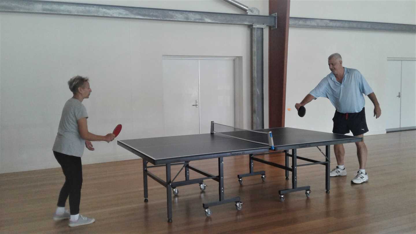 Table Tennis - Jack McColl and Jan Kemp