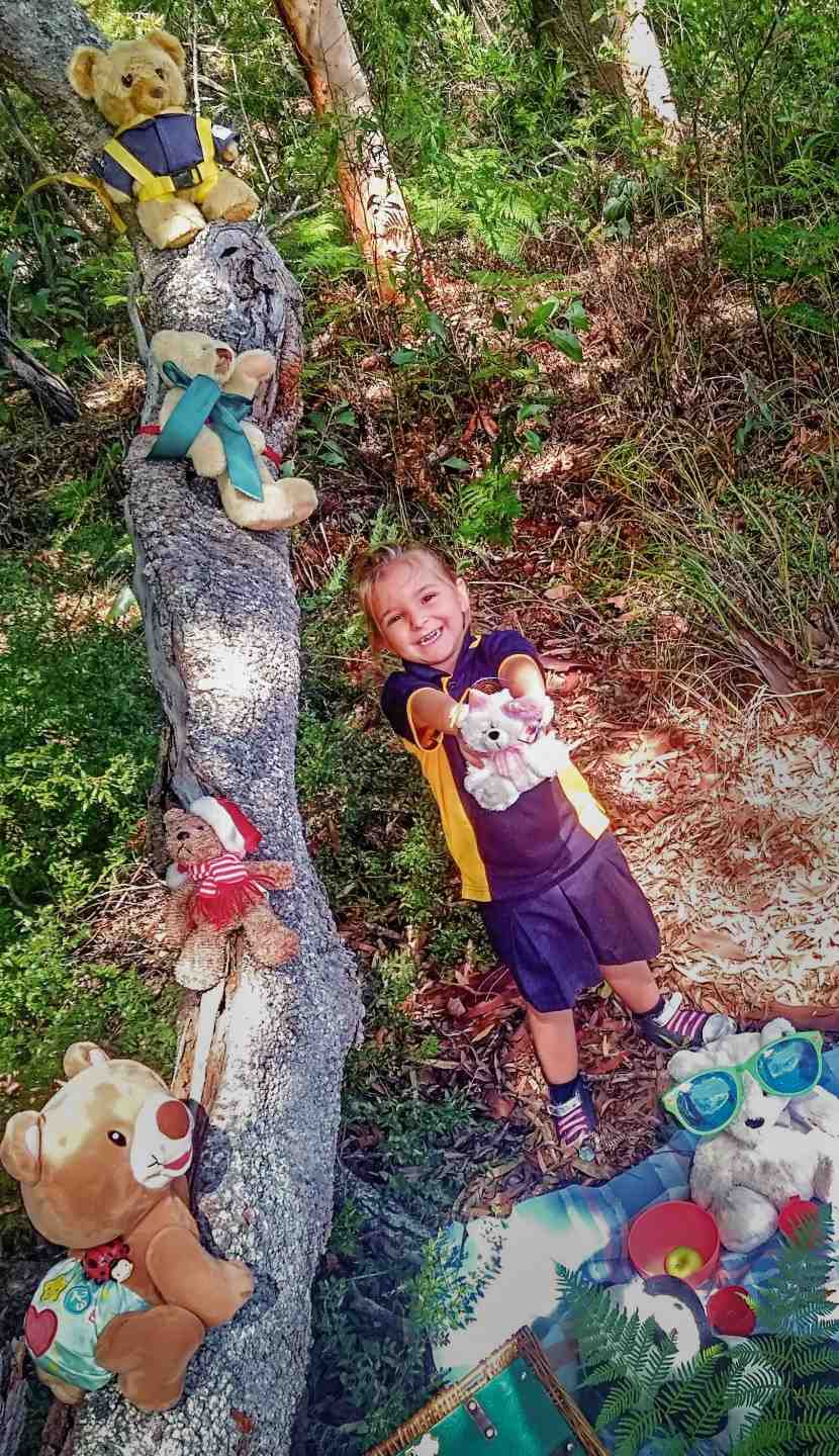 Faith loves to stop at the bears - can you find where they are in town?