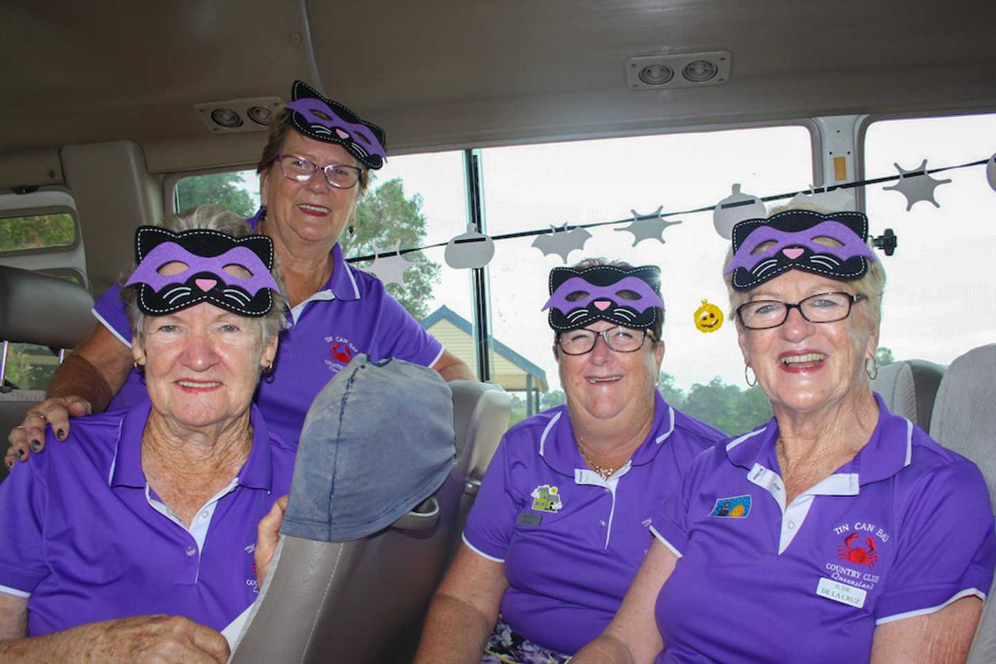Tin Can Bay Golf Club - The Cats - Pam Ottaway, Janet Reibel, Sandra Reibel and Jude De La Cruz