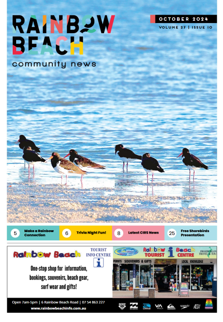 Rainbow Beach Community News October 2024