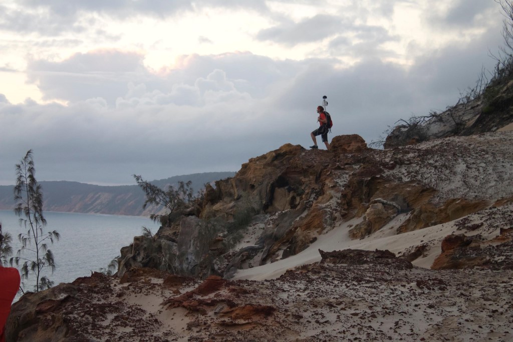 Carlo Sandblow was a drawcard for the international film crew – they visited only four other regions in Australia