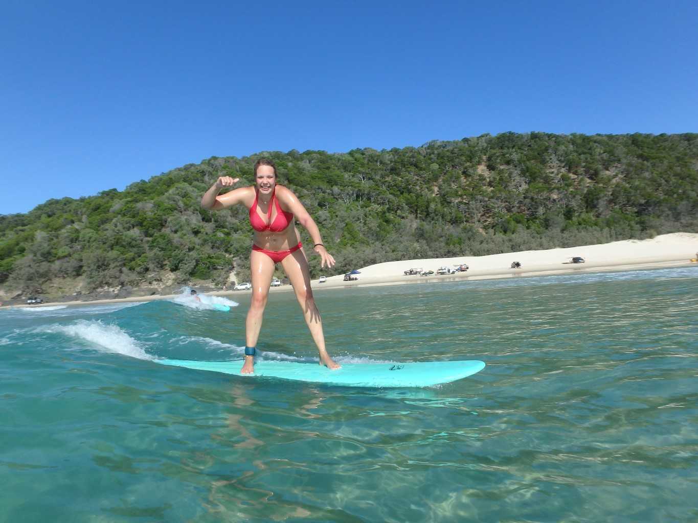 Double Island Point was top of the list for styling surf destinations according to the Australian Financial Review  Image Epic Ocean Adventures