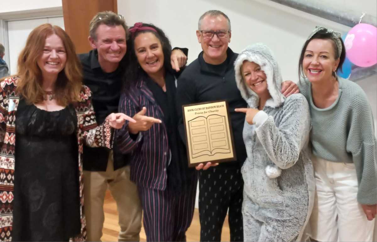 Inaugural winning team ‘Local & Vocal’ were chuffed with the trophy