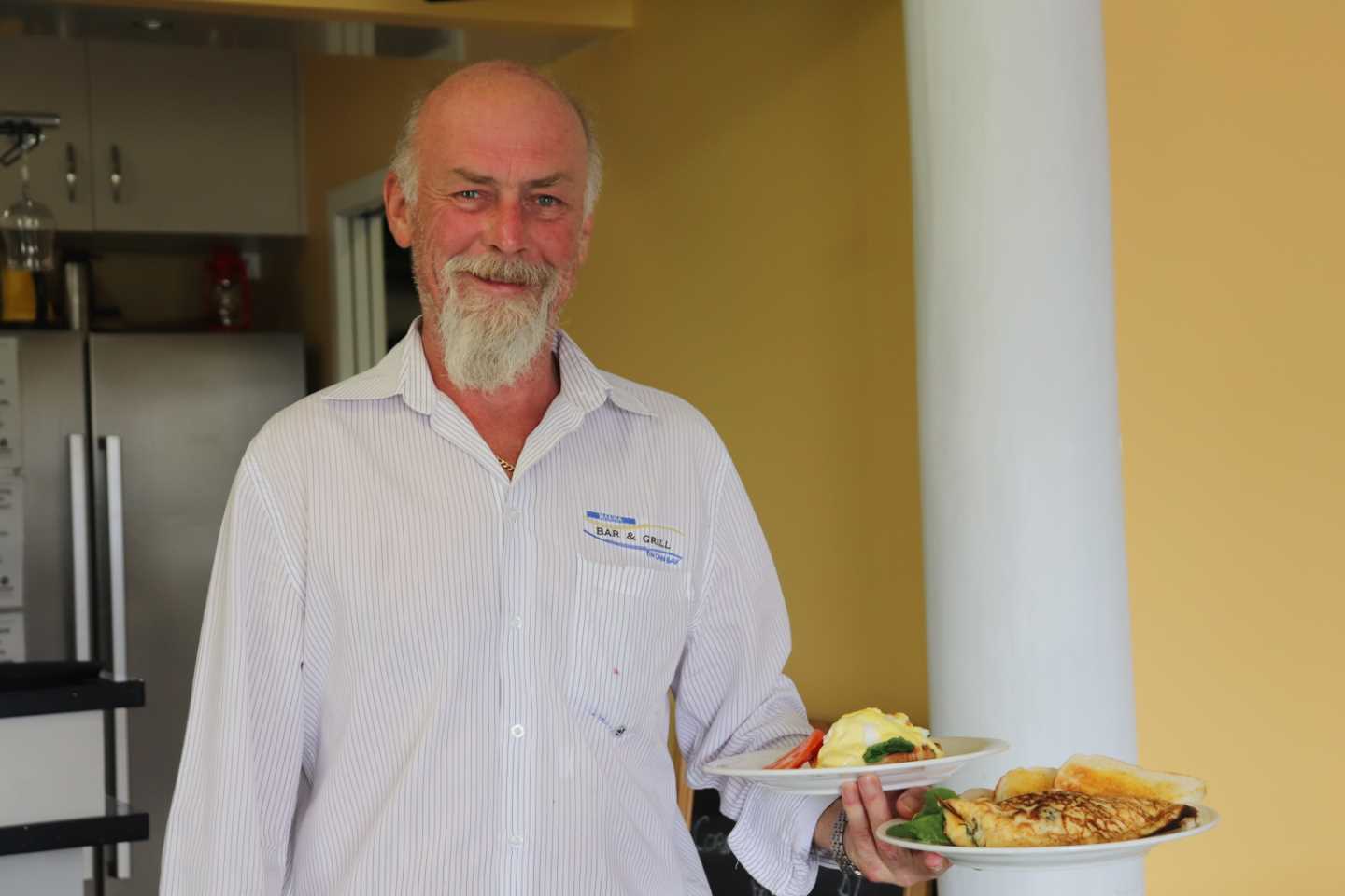 Valentines Day - Enjoy a morning or night off cooking by visiting one of our restaurants on the Cooloola Coast. Richard from Tin Can Bay Marina Bar and Grill presents breakfast!