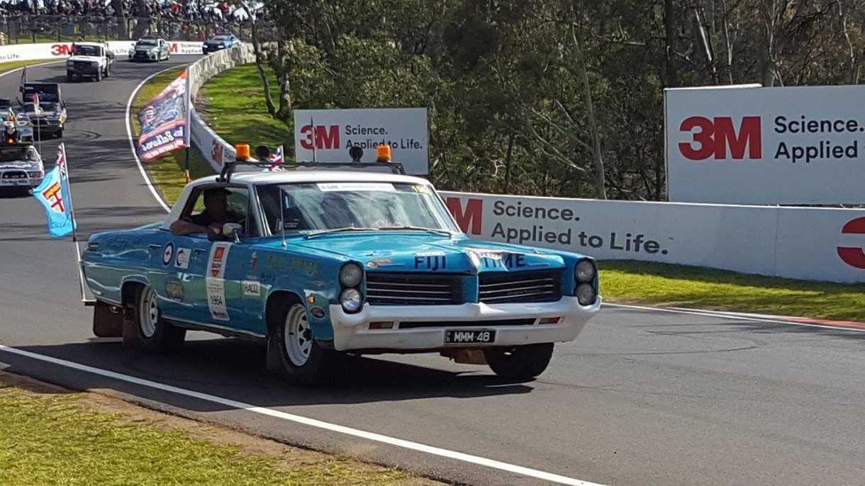 Congratulations Sam Mitchell of Fiji Time - rewarded for his massive fundraising efforts this year (and every year) he drove