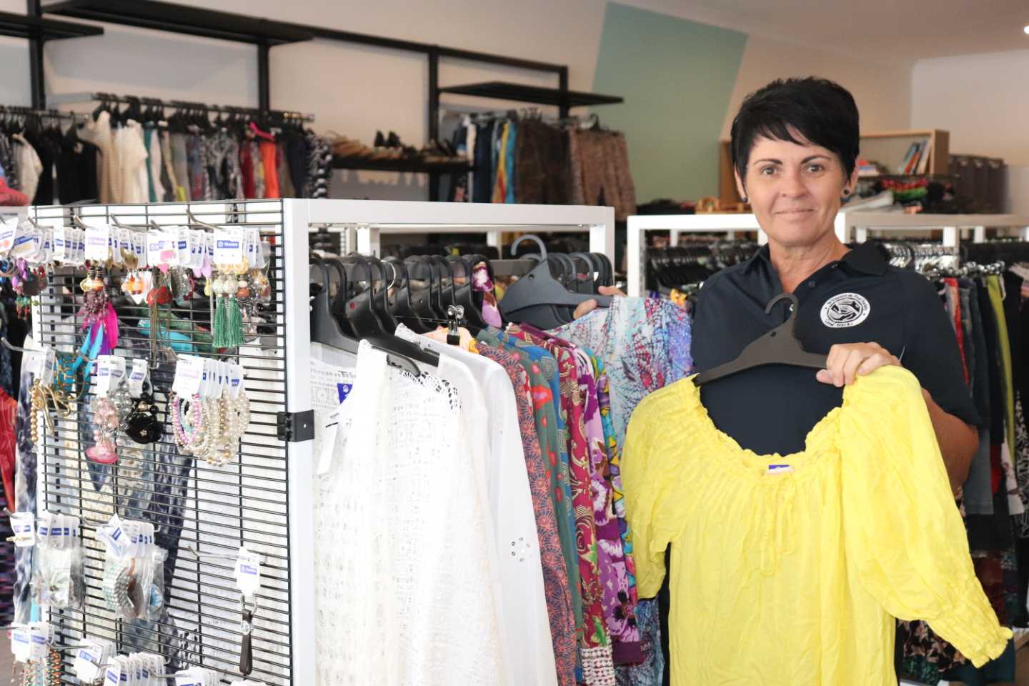 Retail Operations Manager from St. Vincent de Paul, Lisa Baker, presents Vinnies Rainbow Beach! 