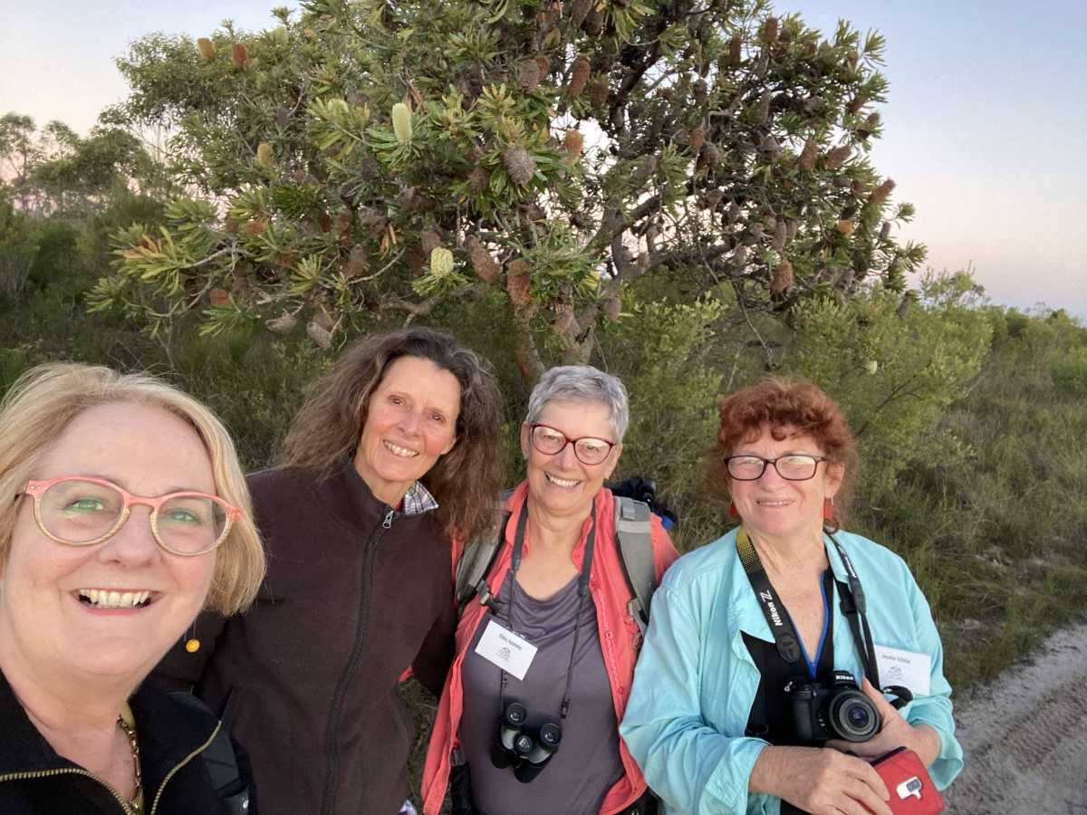 Sue Davis, Linda Tabe, Ellen Appleby, and Joolie Gibbs will be leading walks or workshops at Wildflowering Cooloola on August 7 