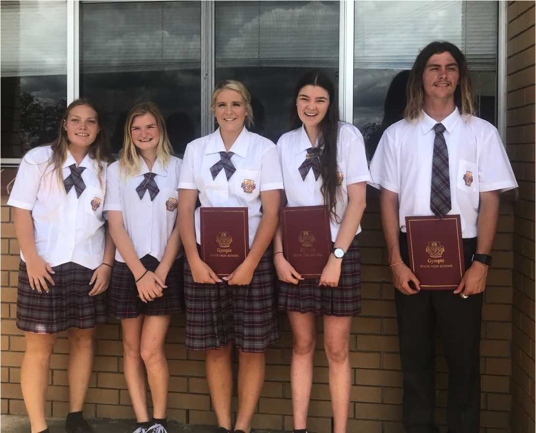 Reminder: it is time for Year 12 graduates to send us your formal photos! Congratulations to Gympie High School graduates Ruby Speed, Cyndari Parton, Jasmin Betteridge, Elizabeth and Nicholas White  Image Kylie Betteridge