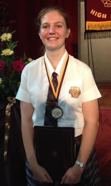 Yr 12 graduate dec 14 Emily