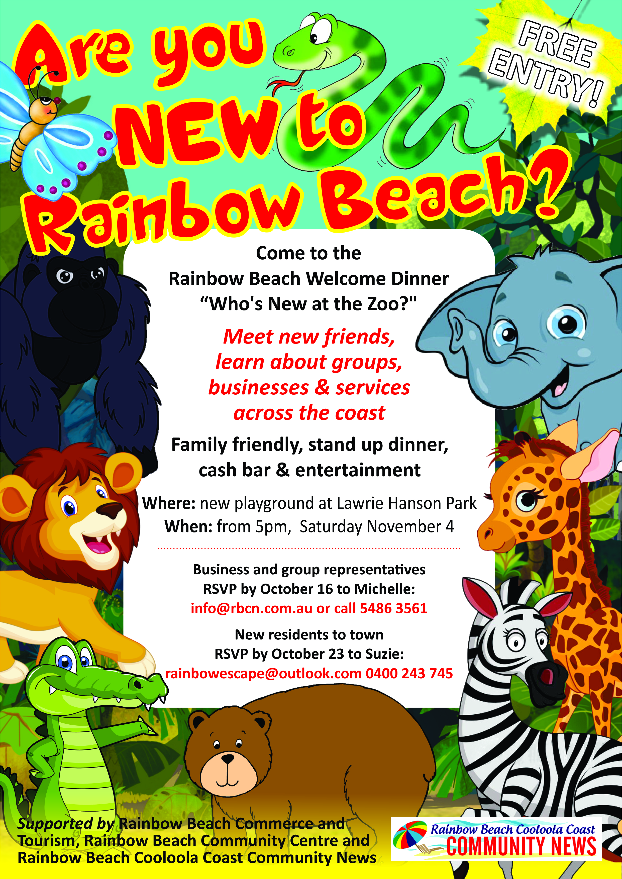 Who’s New at the Zoo poster