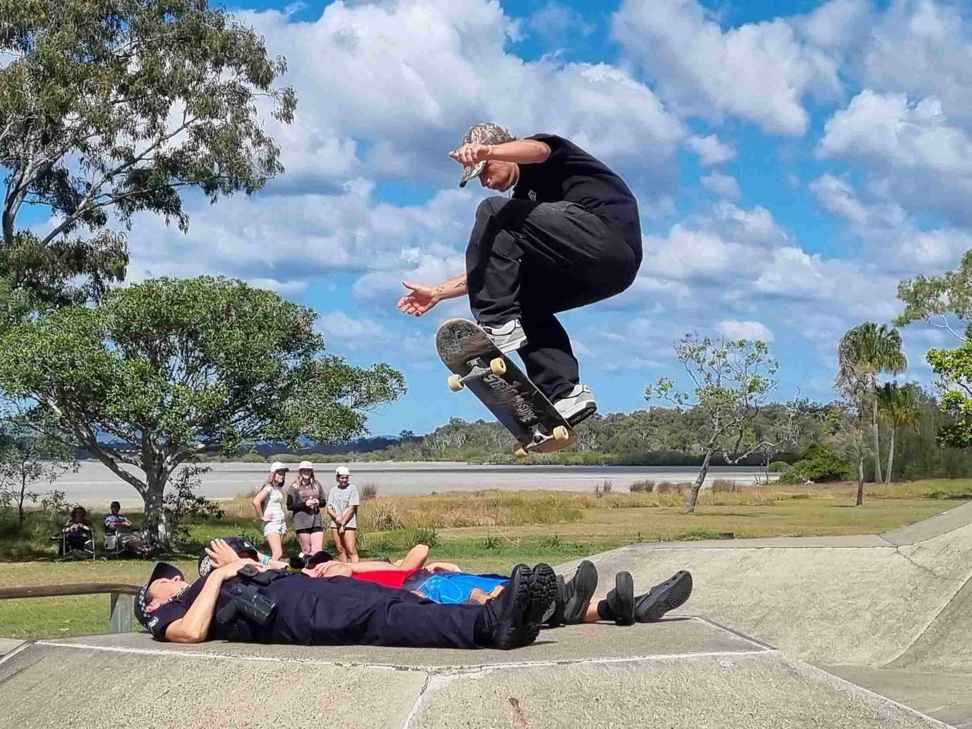 Skating over doubts, fears, friends - and a cop!