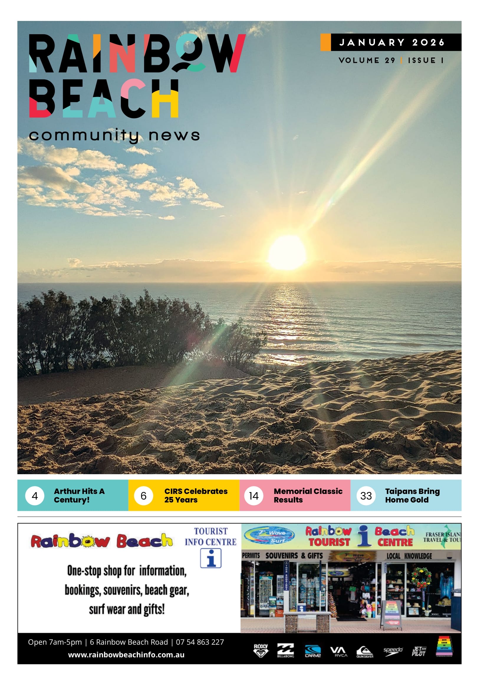 Rainbow Beach Community News January 2026  post
                                image
