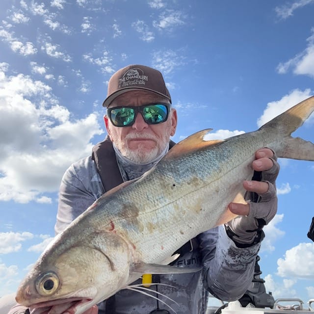 Barry Nalder ticked off another species on the bucket list with this nice Salmon.
