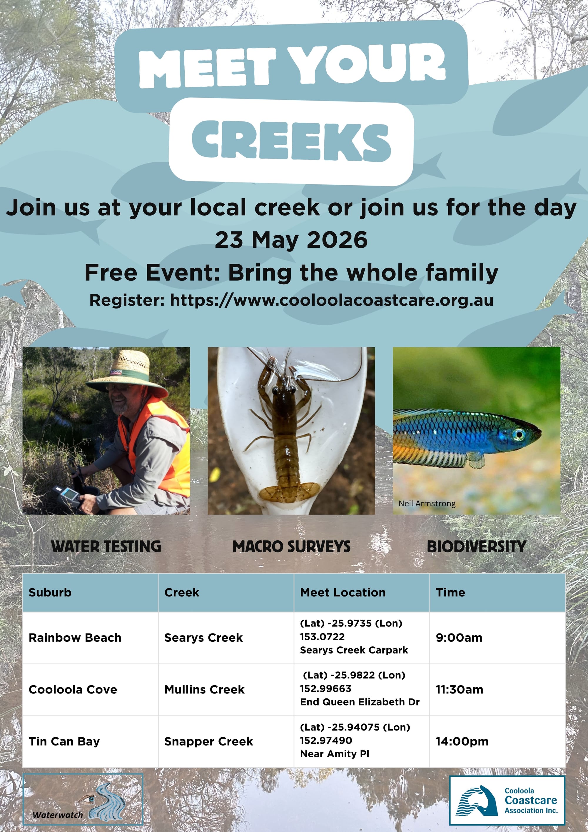 Meet Your Creeks: Community Event to Explore and Protect Local Waterways