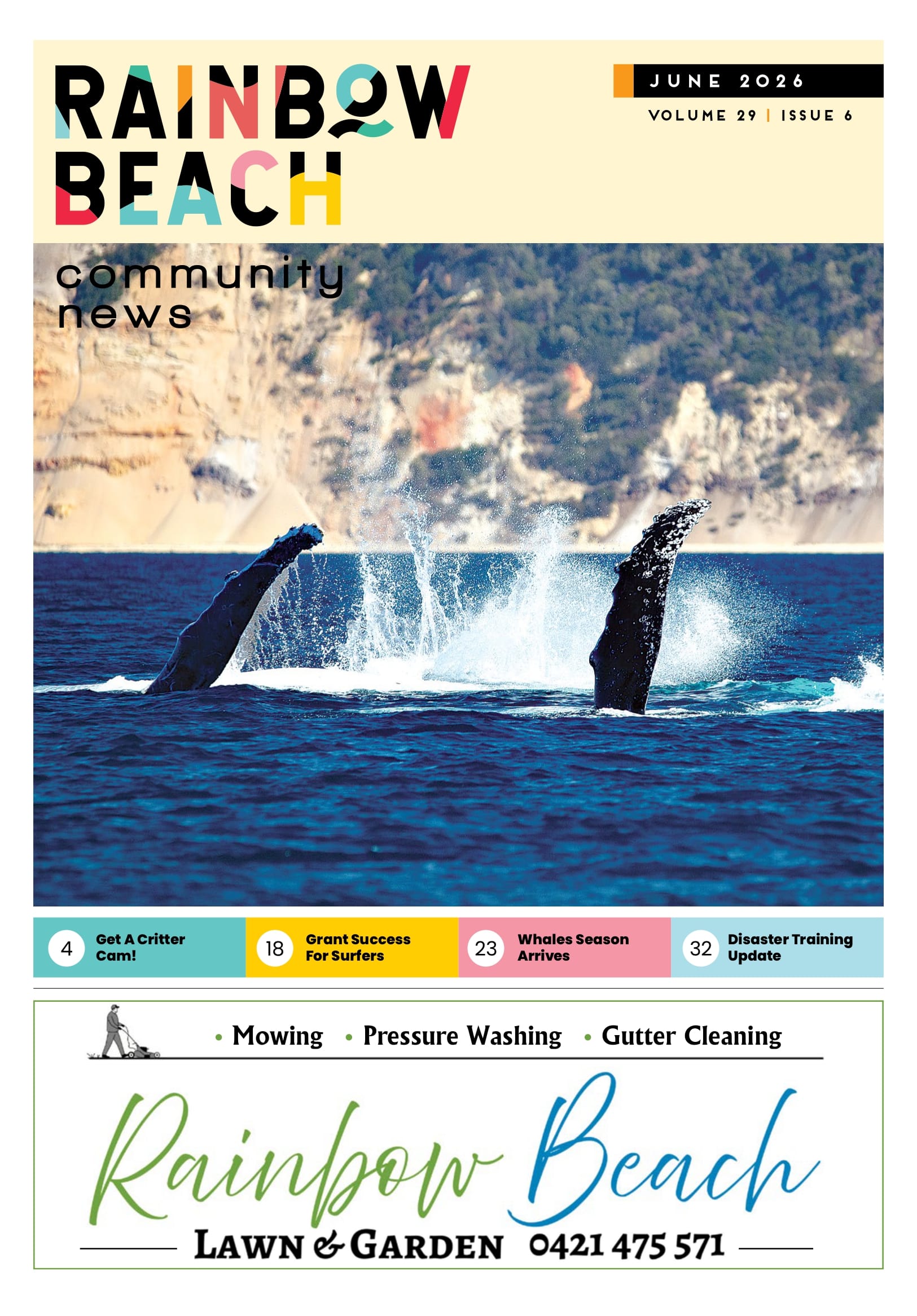 Rainbow Beach Community News June 2026  post
                                image