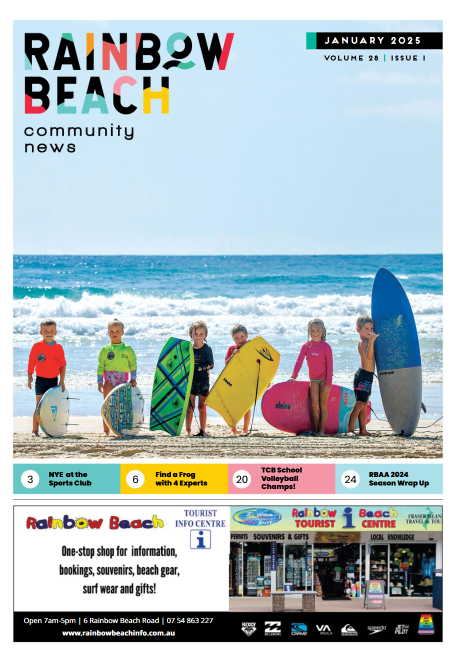 Rainbow Beach Community News January 2025 post image