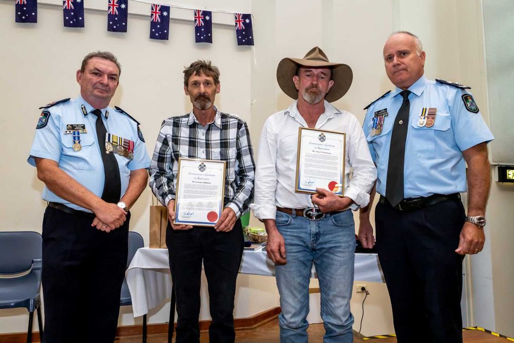 Reluctant heroes awarded at ceremony in Gympie post image