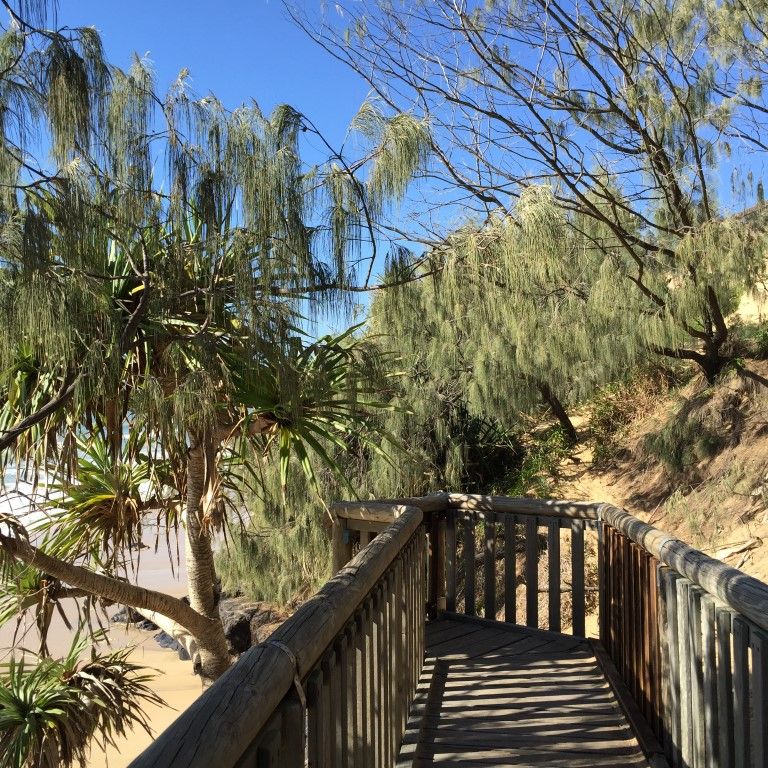 What is happening with the beach stairs? post image