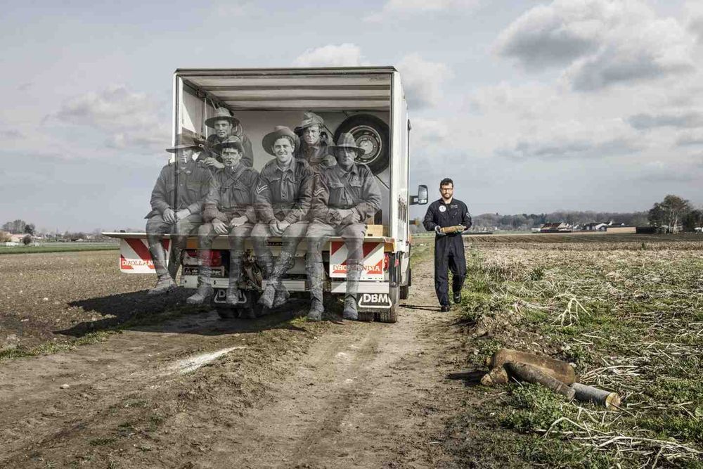 Post-war photographic exhibition post image