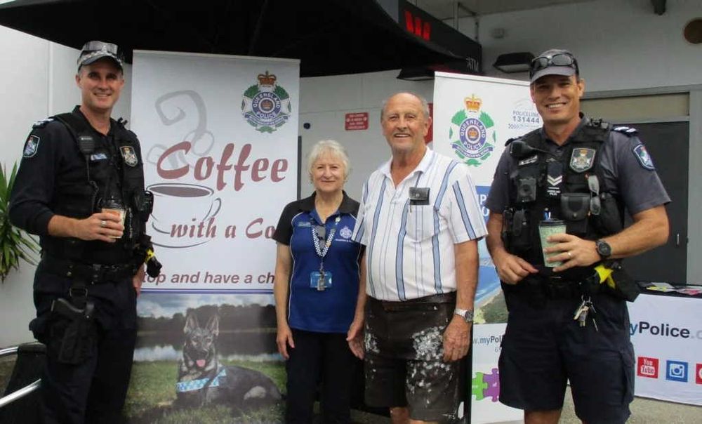 Coffee with a Cop, Cooloola Cove post image