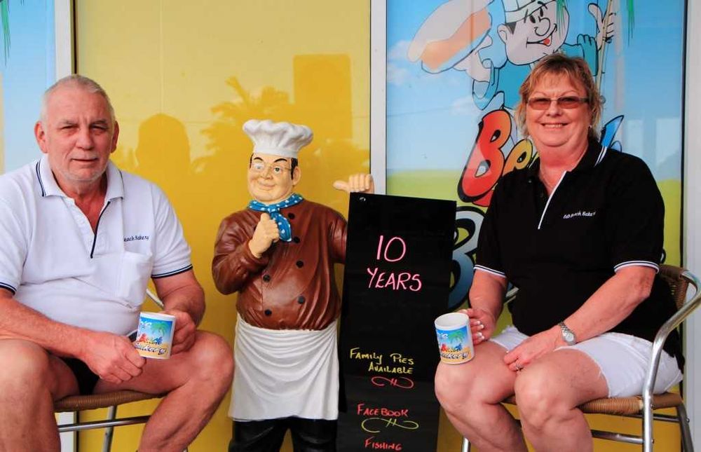 Ten years owning Ed’s Beach Bakery- Happy Anniversary Rod and Sharon Parker post image