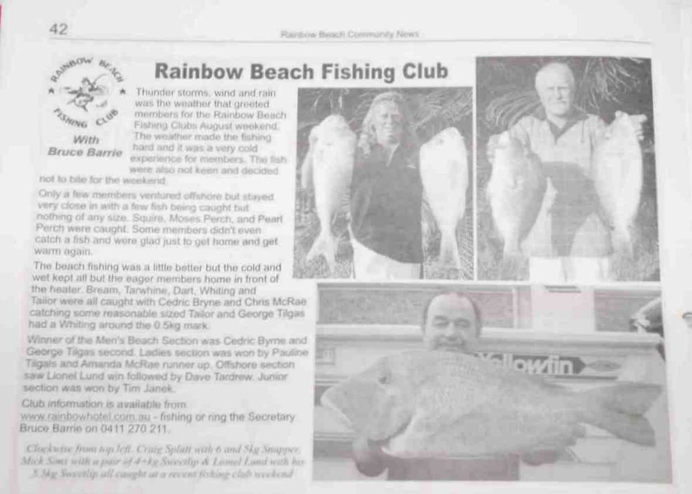 Rainbow Beach Anglers post image