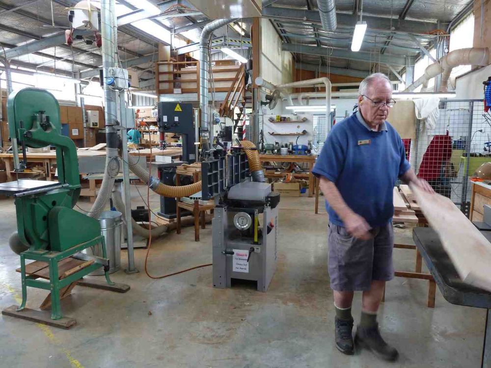 Visit to Montville Woodworkers post image